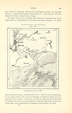 The Gileppe Dam in the province of Li?ge, Belgium,1882 1800s Antique Map