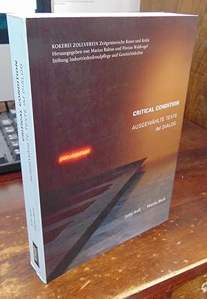 Seller image for Critical Condition: Ausgewahlte Texte im Dialog for sale by Atlantic Bookshop