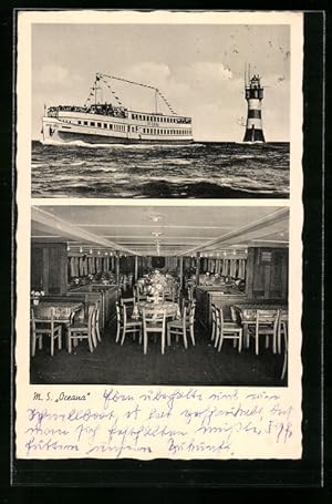 Bild des Verkufers fr Ansichtskarte Passagierschiff MS Oceana zum Verkauf von Bartko-Reher