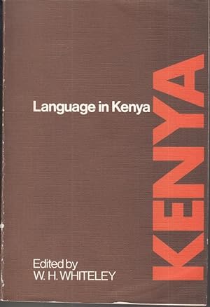 Bild des Verkufers fr Language in Kenya. Ethiopia, Tanzania, Uganda, Zambia. zum Verkauf von Antiquariat Carl Wegner