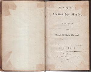 Imagen del vendedor de Knig Heinrich der Sechste. Zweyter Theil ( = Shakespeare' s dramatische Werke, achter ( 8. ) Theil ). - a la venta por Antiquariat Carl Wegner