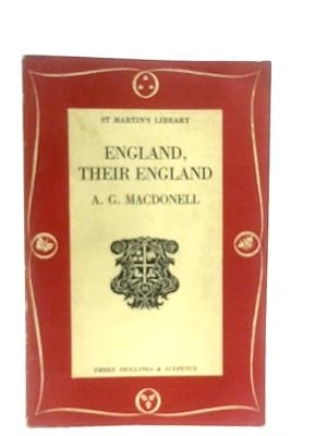 Image du vendeur pour England, Their England mis en vente par World of Rare Books