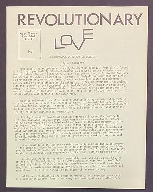 Immagine del venditore per Revolutionary Love venduto da Bolerium Books Inc.