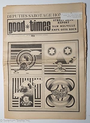 Bild des Verkufers fr Good Times: vol. 5, #7, March 10 - 23, 1972 [misprinted as #6] zum Verkauf von Bolerium Books Inc.