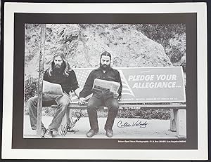 Pledge your allegiance. [Poster depicting Patrick Turnbull and Collie Valadez holding hands on a ...