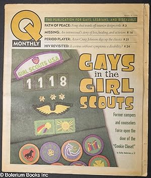 Bild des Verkufers fr Q Monthly: the publication for gays, lesbians, transsexuals and bisexuals; vol. 5, #3, March, 1998: Gays in the Girl Scouts zum Verkauf von Bolerium Books Inc.