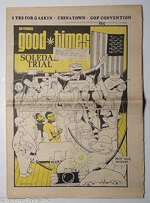 Bild des Verkufers fr Good Times: vol. 4, #33, Nov. 25 - Dec. 9, 1971; Soledad Trial zum Verkauf von Bolerium Books Inc.
