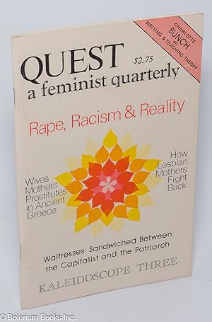 Seller image for Quest: a feminist quarterly; vol. 5 no. 1, Summer, 1979: kaleidoscope three; rape, racism & reality for sale by Bolerium Books Inc.