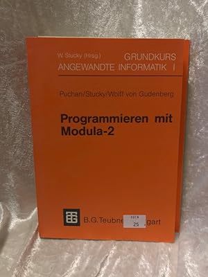Seller image for Programmieren mit Modula-2 for sale by Antiquariat Jochen Mohr -Books and Mohr-
