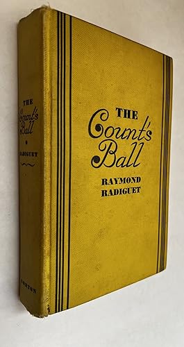 Seller image for The Count's Ball [= Bal Du Comte d'Orgel.] for sale by BIBLIOPE by Calvello Books