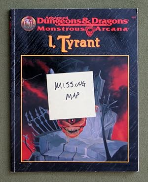 Imagen del vendedor de I, TYRANT - NO POSTER (Advanced Dungeons & Dragons Monstrous Arcana) a la venta por Wayne's Books