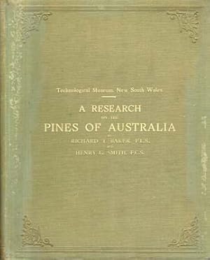 Image du vendeur pour A Research on the Pines of Australia. mis en vente par Berkelouw Rare Books