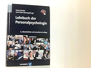 Immagine del venditore per Lehrbuch der Personalpsychologie hrsg. von Heinz Schuler und Uwe Peter Kanning venduto da Book Broker