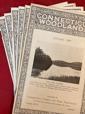 Seller image for Connecticut Woodland. Volume 18, 1953. for sale by Plurabelle Books Ltd