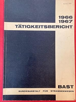 Tätigkeitsbericht 1966, 1967.