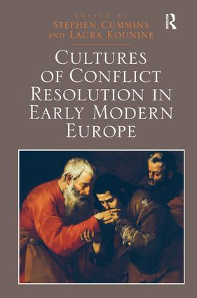 Seller image for Cultures of Conflict Resolution in Early Modern Europe for sale by moluna