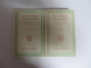 Johnson's England. An Account of the Life & Manners of his Age. 2 volumes