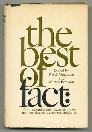 Imagen del vendedor de The Best of Fact: Thirty-Two Articles That Have Made History from America's Most Courageous Magazine a la venta por Between the Covers-Rare Books, Inc. ABAA