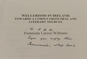 Seller image for Wellerisms in Ireland for sale by The Bookstore
