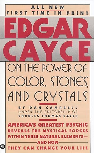 Bild des Verkufers fr Edgar Cayce on the Power of Color, Stones, and Crystals zum Verkauf von moluna