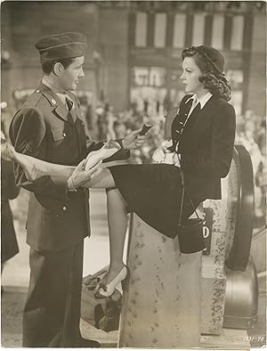 Seller image for The Clock (Four original oversize photographs from the 1945 film) for sale by Royal Books, Inc., ABAA