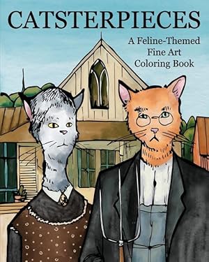 Bild des Verkufers fr Catsterpieces: A Feline-Themed Fine Art Coloring Book zum Verkauf von moluna