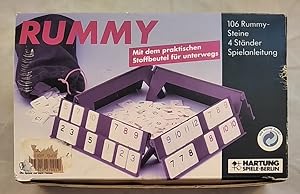 HARTUNG RU001/08: Rummy [Legespiel]. Achtung: Nicht geeignet für Kinder unter 3 Jahren.