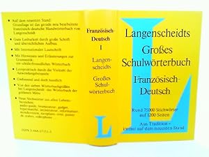 Bild des Verkufers fr Langenscheidt Grosse Schulwrterbcher: Franzsisch-Deutsch zum Verkauf von mediafritze