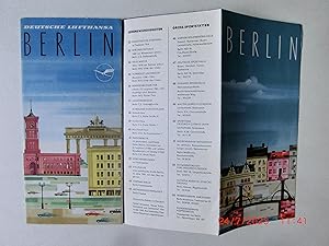 BERLIN. Deutsche Lufthansa. Werbeschrift