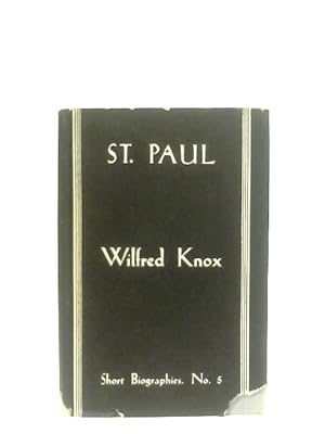 Image du vendeur pour St Paul mis en vente par World of Rare Books