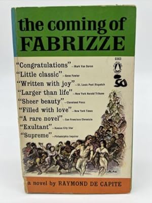 Seller image for THE COMING OF FABRIZZE BY RAYMOND DE CAPITE POPULAR VINTAGE PAPERBACK for sale by Dean Family Enterprise