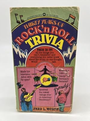 Seller image for Thirty Years of Rock'n'Roll Products Trivia for sale by Dean Family Enterprise