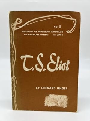 Seller image for T.S. Eliot for sale by Dean Family Enterprise