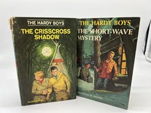 Seller image for The Hardy Boys Series #24 and #32, Short-Wave Mystery, Crisscross Shadow for sale by Dean Family Enterprise