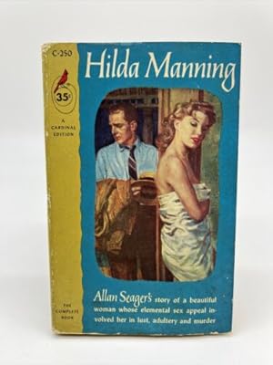 Seller image for Hilda Manning Pb Allan Seager 1st Print 1st Edition 1957 Cardinal Books VTG PB for sale by Dean Family Enterprise