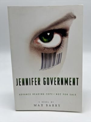 Bild des Verkufers fr Jennifer Government : a Novel zum Verkauf von Dean Family Enterprise