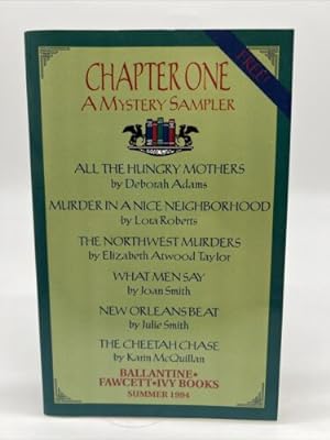 Seller image for Chapter One A Mystery Sampler for sale by Dean Family Enterprise