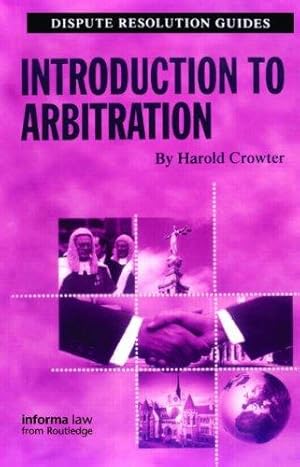 Imagen del vendedor de Introduction to Arbitration (Disputes Resolution Guides) a la venta por WeBuyBooks