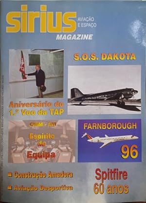 SIRIUS MAGAZINE, AVIAÇÃO E ESPAÇO, ANO 9, N.º 61, SETEMBRO/OUTUBRO 1996.