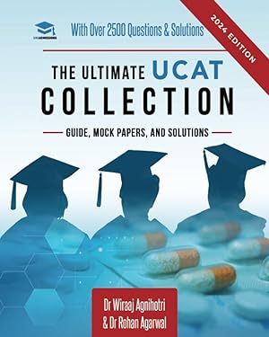 Bild des Verkufers fr The Ultimate UCAT Collection: New Edition with over 2500 questions and solutions. UCAT Guide, Mock Papers, And Solutions. Free UCAT crash course! (The Ultimate Medical School Application Library) zum Verkauf von Redux Books