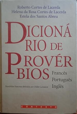 Imagen del vendedor de DICIONRIO DE PROVRBIOS. a la venta por Livraria Castro e Silva