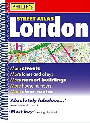 Seller image for Philip's Street Atlas London: Standard Spiral for sale by WeBuyBooks