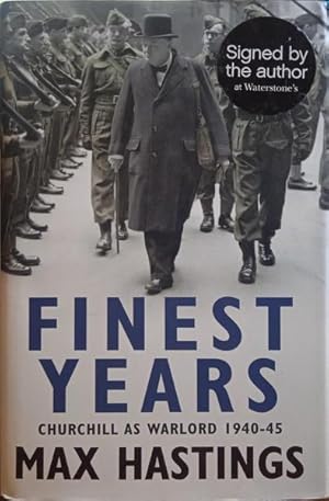 Seller image for FINEST YEARS: CHURCHILL AS WARLORD 1940-45. for sale by Livraria Castro e Silva