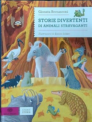 Bild des Verkufers fr Storie divertenti di animali stravaganti zum Verkauf von Librodifaccia