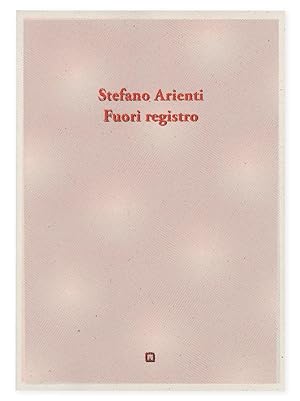 Bild des Verkufers fr Fuori registro zum Verkauf von Studio Bibliografico Marini