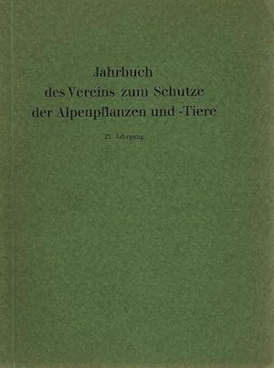 Jahrbuch des Vereins zum Schutze der Alpenpflanzen und -Tiere