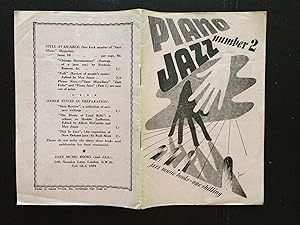 Imagen del vendedor de PIANO JAZZ - NUMBER 2 a la venta por R. Plapinger Baseball Books