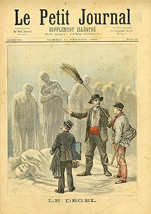 "LE PETIT JOURNAL N°116 du 11/2/1893" LE DÉGEL / UN PROTECTEUR ANGLAIS EN ÉGYPTE