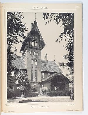 Landhäuser. Heft 1: Grunewald bei Berlin. Heft 2: Aus der Umgebung Berlins.