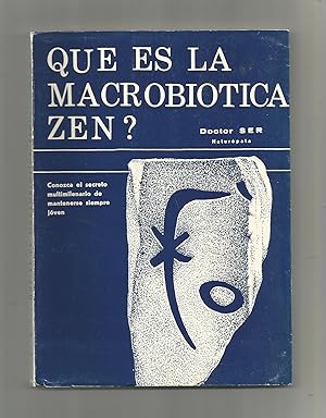 Imagen del vendedor de Qu es la macrobitica zen? a la venta por Librera El Crabo